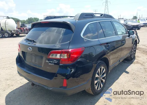 2015 Subaru Outback 3.6R Limited z USA, uszkodzony, nr VIN 4S4BSELC8F3239398
